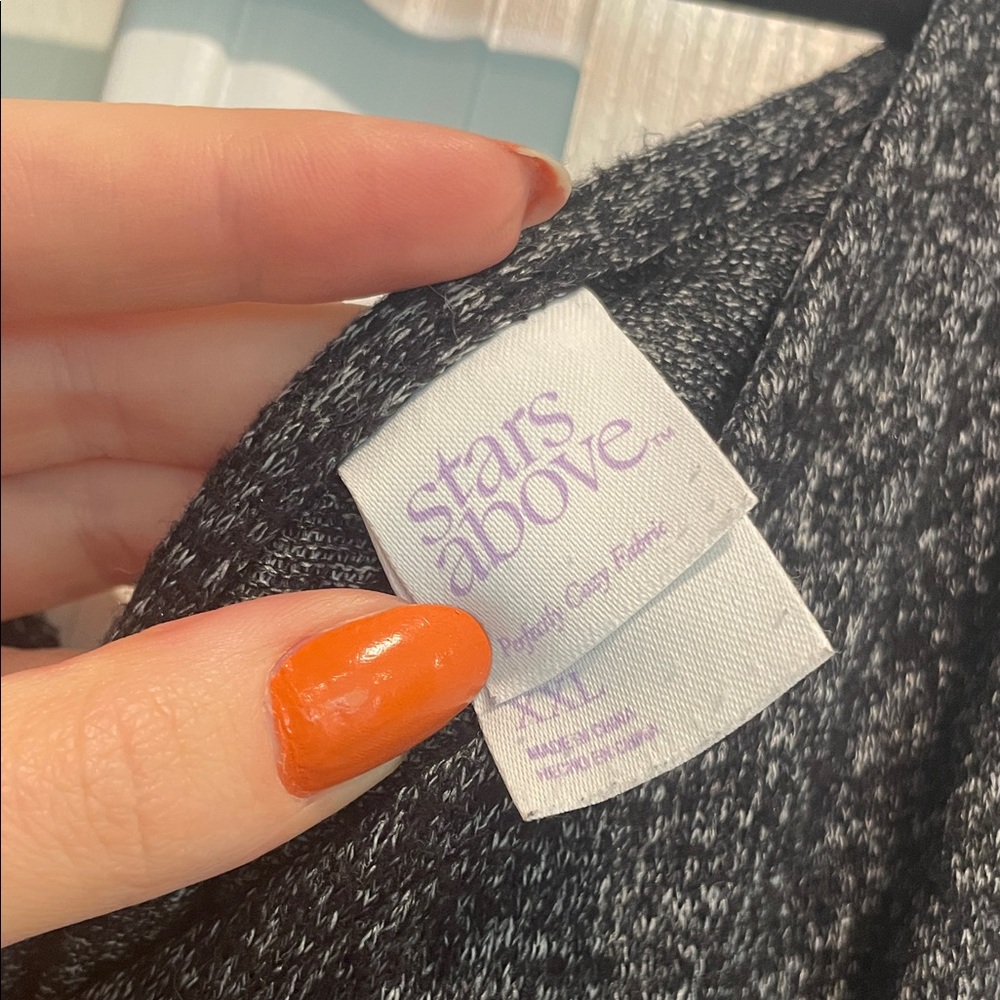 Stars Above (Target) Rayon/Poly Blend Lounge Jumpsuit XXL - Pockets - Picture 2 of 9